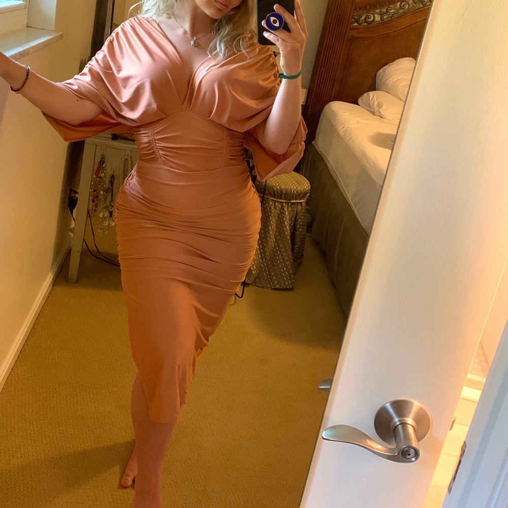 Beautiful nude tone dress